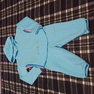 NWT DSG Girl's 2pc Fleece Capri Jogger Set